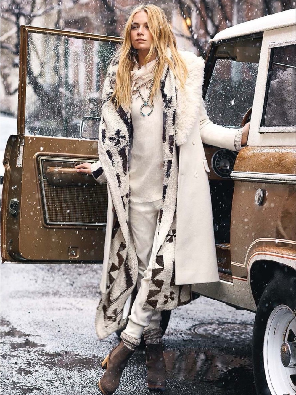 Polo Ralph Lauren 2015 Hand Knit Duster Cardigan Sweater Coat